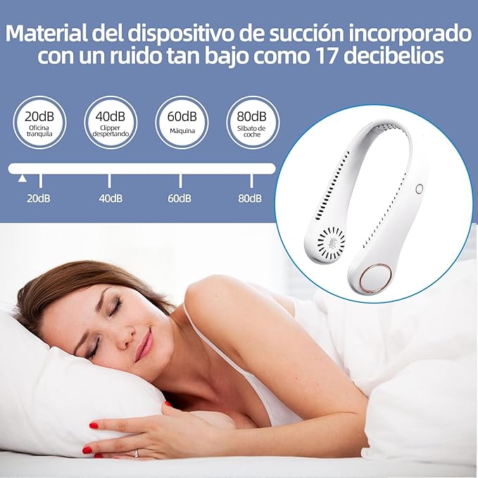 Ventilador portátil para cuello